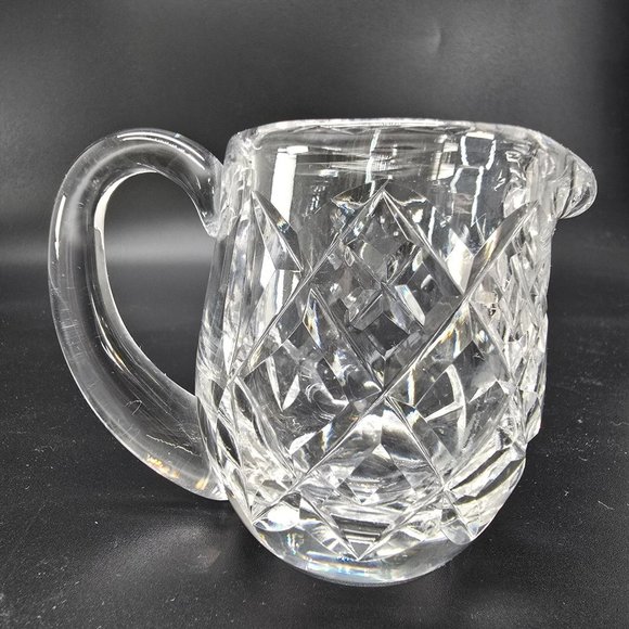Waterford Vintage Creamer With Diamond Pattern & Handle JJ3822 - Picture 5 of 9